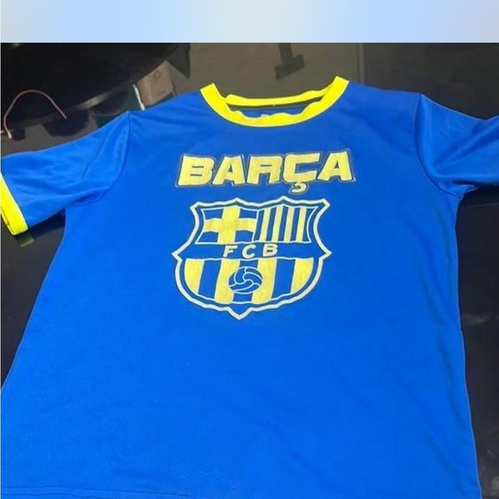 Women’s Barça Blue and Yellow T-Shirt